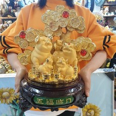 복돼지가족바탕화면