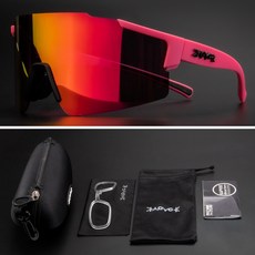 Kapvoe 사이클링 안경 TR90 경량 프레임 MTB 자전거 안경 남자 야외 스포츠 안경 UV400 선글라스 조정 가능한 코 패드, 1lens_1, 11_11