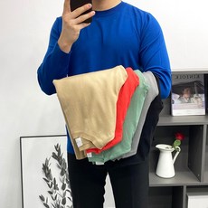 데일트 남자 부드러운 봄 머슬핏 니트 6컬러