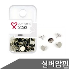 바이하츠 실버 압핀 집게