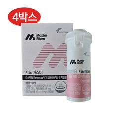 지노마스터질유산균
 마스터바이옴 지노 마스터 170mg x 30캡슐/JL 30정 4개