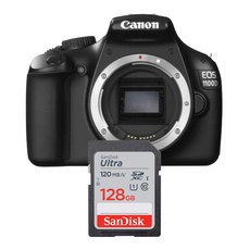 캐논 EOS 1100D DSLR 카메라 메모리카드 샌디스크 울트라SD 128GB - eos1100d