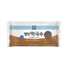 면사랑 쟁반 막국수2kg 6개 냉동 웰빙 분식점 업소용 식자재, 2kg