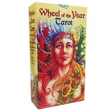 [인터타로] 시간의 바퀴 타로카드 Wheel of The Year Tarot [한글해설서+주머니증정] 직수입 정품, 1개