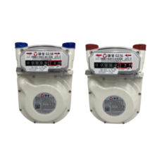 대성계전 가스계량기 가스미터기 G2.5 G4 G6 (4등 6등 10등) LPG, 우타입(파랑), 4등(G2.5), 1개
