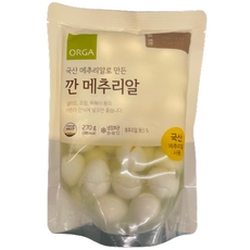 ORGA 올가 국산 깐 메추리 알 270g, 1개