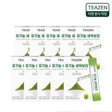 티젠 유기농 새싹보리 분말 10스틱X10개(대용량), 단품없음