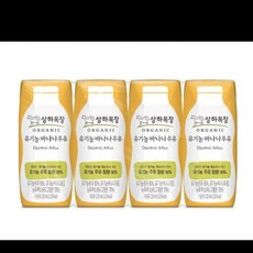매일유업 상하목장 유기농 바나나우유(125ml x 4팩), 125ml, 4개