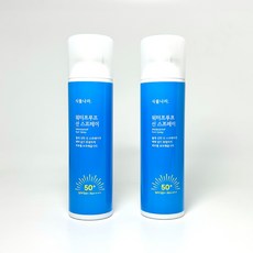 식물나라 산소수 워터프루프 선스프레이 SPF50+ PA++++ [1+1], 100ml, 2개