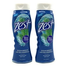 Zest Body Wash Ocean Breeze 18 fl oz (Pack of 2), 단일상품, 본문참고, 본문참고