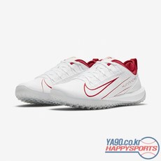 [나이키] 알파 허라치 7 프로 TF 인조잔디화 0235-105 (화이트/레드)