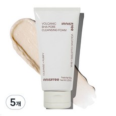 이니스프리 화산송이 모공 바하 클렌징 폼, 150g, 5개
