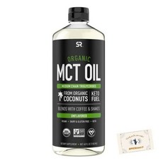 1183mL 스포트리사치 오가닉 MCT 오일 유기 코코넛유래 100% 케토 비건 Sports Research Organic Oil 코스트코 SPICE샵 한정 상표 등록, 1개, 상세페이지 참조, 1개