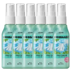 샤프란케어 냄새뺌 굿바이 담배냄새 섬유탈취제 100ml / 섬유탈취스프레이, 6개