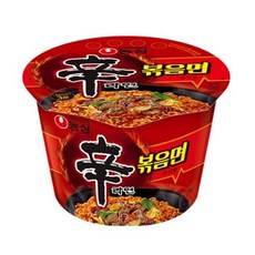 신라면 볶음면 큰사발 103g, 12개