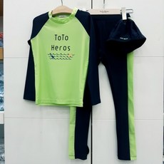 토토헤로스 모다남양주 피쉬래쉬가드세트(11832360018), 네이비
