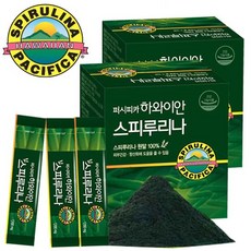 퍼시피카 하와이안 스피루리나 분말 30포*2박스 (2개월분), 90g, 2개