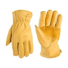 Wells Lamont Premium Leather Work Gloves (1129), Large (Pack of 1), 1개