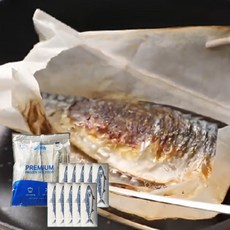 더큰수산 스팀팩 고등어구이 연기 비린내 기름없이, 10개, 130g내외