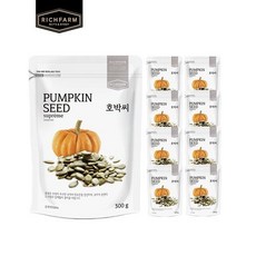 [리치팜너트]호박씨 300g x 9봉 견과류, 9개
