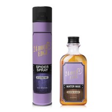 24시간엣지 헤어세트 그루밍토닉 워터왁스 슈퍼하드 300ml+스프레이 300ml, 1개