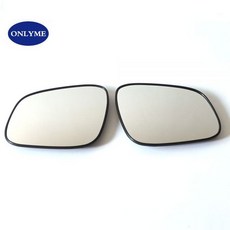 호환 백미러 열선 사이드 미러 수리 자동차 볼록 도어 유리 렌즈 쉐보레 스파크 (2009-2017) 용, left, 1개