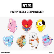BT21 파티 젤리 그립톡 홀더, 없음, 치미(CHIMMY)