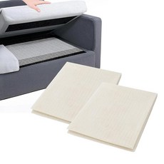 120863 소파 쿠션 미끄럼 방지 패드 2개 매트 3인용 68.6cm x 198.1cm27인치 78인치 그립 커팅 사이즈 관부가세추가없음, 120863 소파 쿠션 미끄럼 방지 패드 2개, 매트