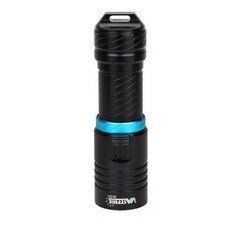방수 다이빙 손전등 LED 토치 100 계량기 램프 캠핑 랜턴 배터리, 01 Black No Battery