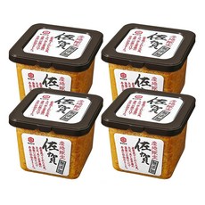 미야지마 사가 무첨가 일본 된장 500g 4개