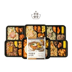[대용량도시락] 푸짐밥상 6종(5팩/10팩) 290g 대용량 간편한 식단관리 냉동도시락, 10팩
