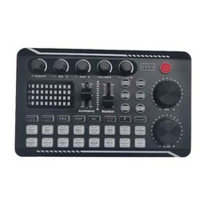 사운드 카드 마이크 PC DJ 보드 비디오 콘솔 앰프 스튜디오 녹음 키트 팟캐스트 용품 액세서리, 1) F998