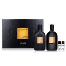 보닌 더 캐릭터 블랙 시그니처 2종 세트 2개묶음 스킨 에멀전 / LGCare Vonin The Character Black Skin Emulsion, 2개 - 남성화장품세트