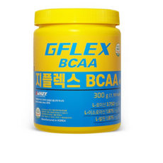 지웨이 지플렉스 BCAA 아미노산 보충제, 300g, 3개