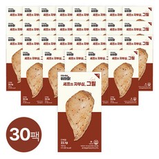 위하닭 셰프의 자부심 닭가슴살 그릴, 30개, 100g