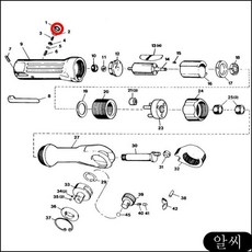 MS 에어호스 SP-1133SX-2(1) 밸브스크루 임팩복스알 에어라쳇렌치 에어콤프레샤
