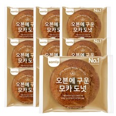 플랜비 삼립 오븐에 구운 모카 도넛 40g, 10개