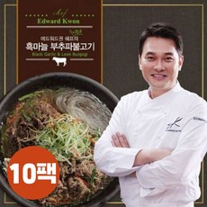 [에드워드 권] 흑마늘 부추파불고기 10팩, 10개, 300g