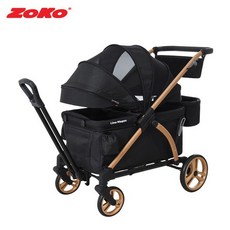 ZOKO 조코 4in1 멀티플 라인 유모차형 유아웨건골드&블랙