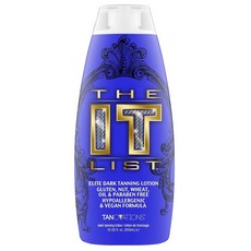 Ed Hardy The It List 에드 하디 더 잇 리스트 비건 태닝 로션 10oz(300ml), 1개