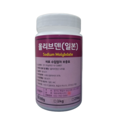 몰리브덴 500g 몰리브덴산나트륨 콩 개화촉진 서리태콩 수확량증가, 1개 - 몰리브덴선가격