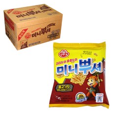 오뚜기 미니뿌셔 불고기맛 55g 60개입 1박스, 1개