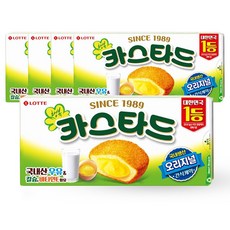 롯데 카스타드 오리지널, 138g, 5개