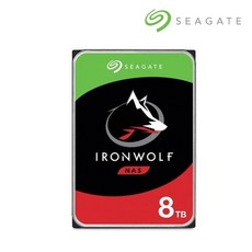 [Seagate대리점] 씨게이트 아이언울프 8TB ST8000VN004 3.5 NAS HDD 정품 하드디스크 - 아이언울프8tb