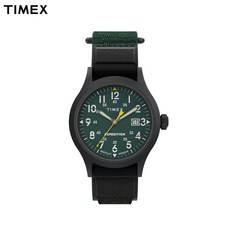 Timex 남성용 익스페디션 스카우트 손목시계 40mm (TW4B12500)