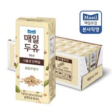 매일유업 매일두유 99.9, 190ml, 48개