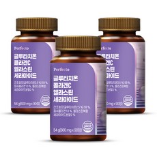 퍼펙토 글루타치온 콜라겐C 엘라스틴 세라마이드, 90정, 3개