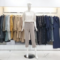 나이스클랍 벨티드 세미배기핏 팬츠 A222MWP512-BE