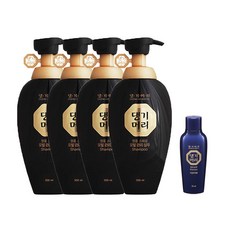 댕기머리 명품 스페셜 모발 관리 샴푸 500ml x 4개 사은품증정