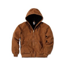 칼하트 샌드스톤 덕 액티브 후드자켓 브라운 / J130-211